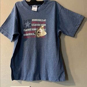 Vintage OshKosh  Blue Kids T-Shirt